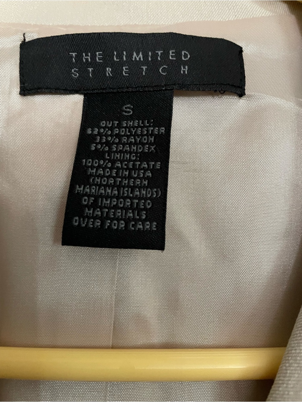 The Limited Stretch Tan Blazer - Picture 2 of 3
